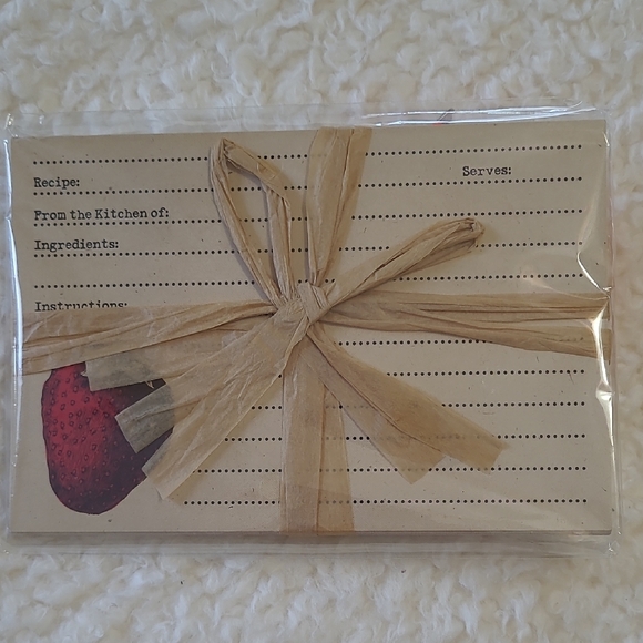 NEW 166 Recipe Cards Multicolor Cupcakes mushrooms strawberries 6 Packs Colorful - Picture 6 of 9